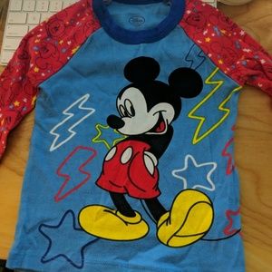 Micky Mouse Pajama Top